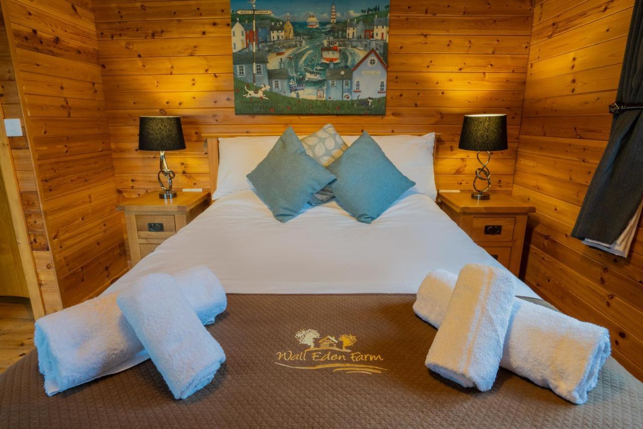 Wall Eden Farm - Luxury Log Cabins And Glamping Highbridge Zewnętrze zdjęcie