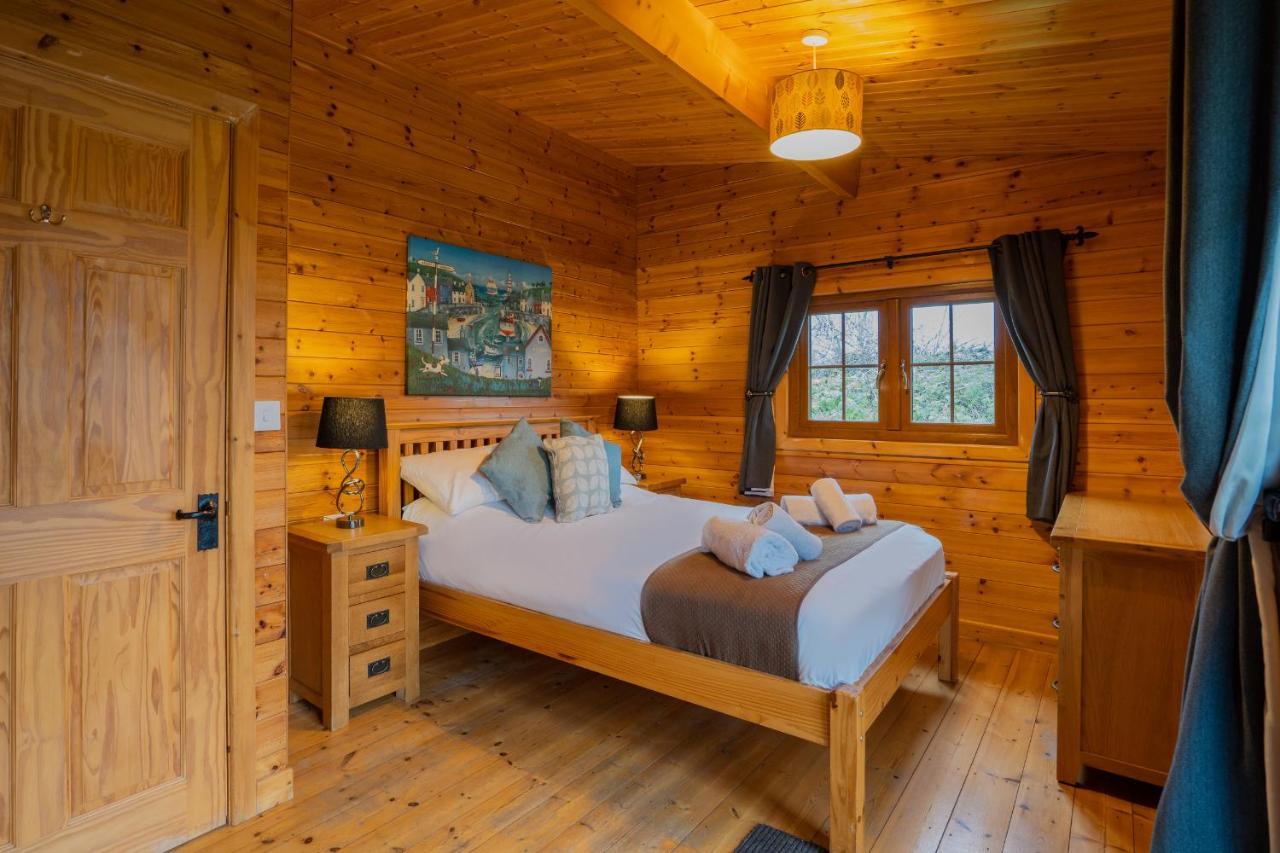 Wall Eden Farm - Luxury Log Cabins And Glamping Highbridge Zewnętrze zdjęcie